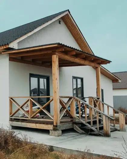 Дом из газобетона